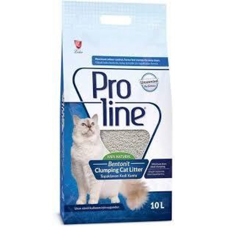 Pro Line Bentonit Kedi Kumu Parfümsüz 10lt