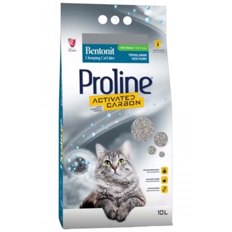 Proline Aktif Karbonlu Kedi Kumu 10lt