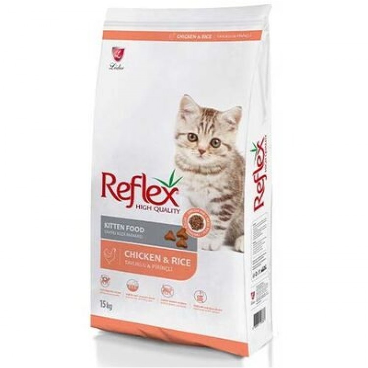 Reflex Kitten Tavuklu Yavru Kedi Maması 15 Kg