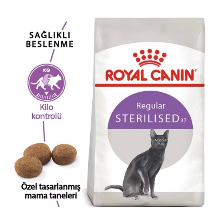 Royal Canin Sterilised 37 Kısırlaştırılmış Kedi Maması 2kg