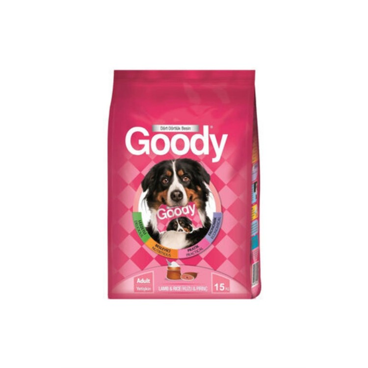 Goody Kuzu Etli Yetişkin Köpek Maması 15kg