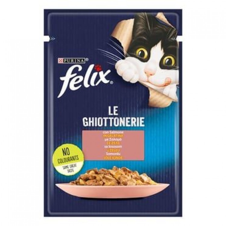 Felix Taze Somonlu Jöleli Pouch Yetişkin 85  GR