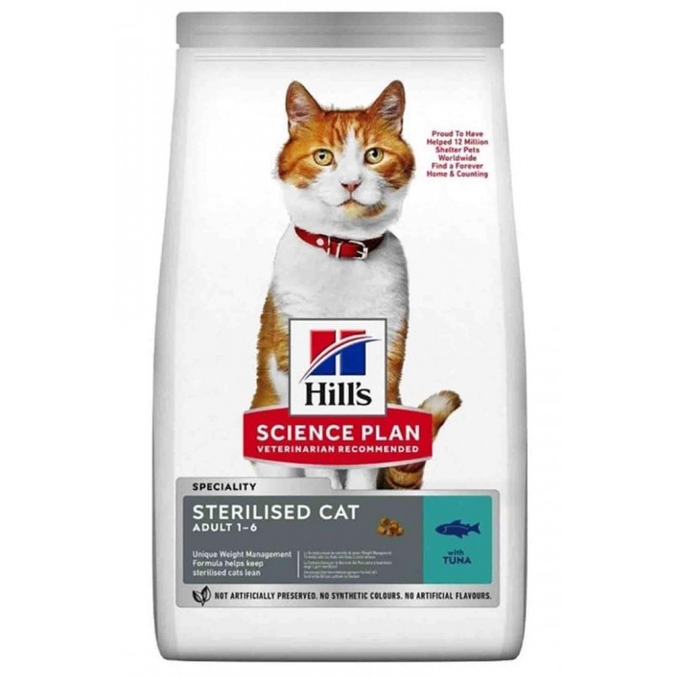 Hills Ton Balıklı Kısırlaştırılmış Kedi Maması 10kg
