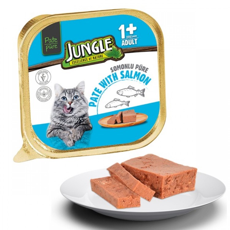 Jungle Kedi 100g Balıklı Ezme/Pate Mama