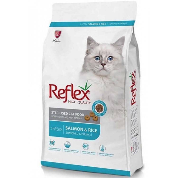 Reflex Balıklı Kısırlaştırılmış Kedi Maması 15kg