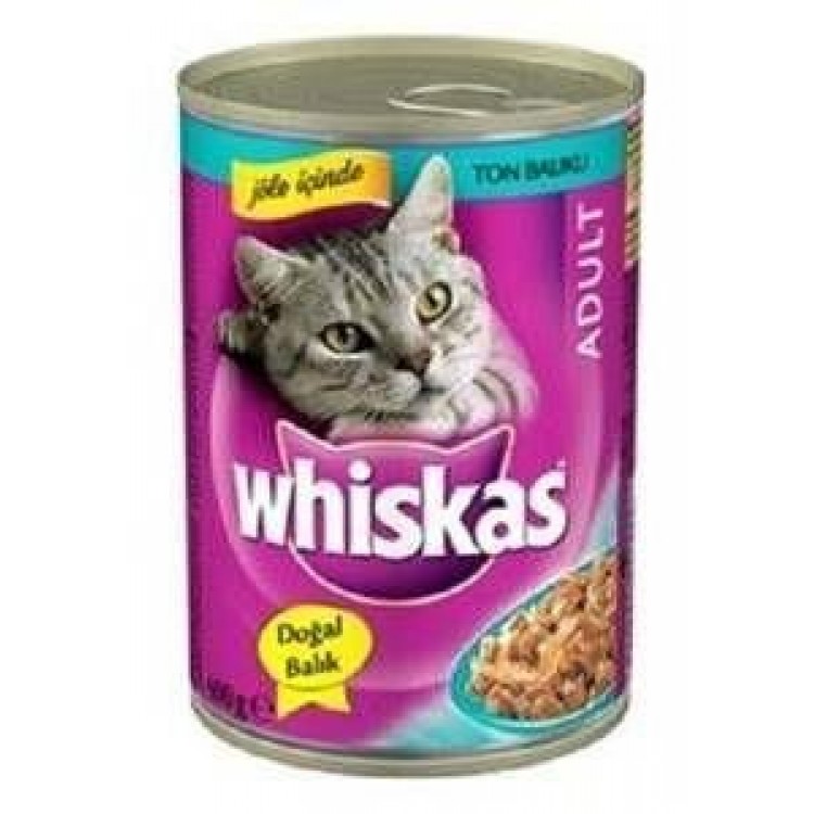 Whiskas Ton Balıklı Yetişkin Konserve Kedi Maması 400 gr