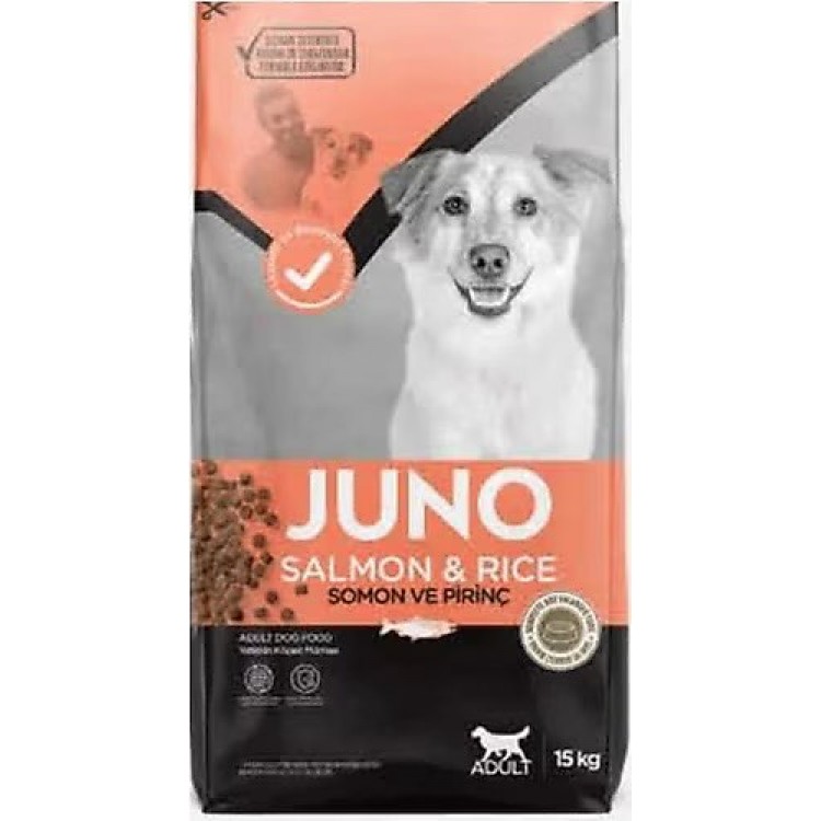 Juno Somonlu Yetişkin Köpek Maması (Tüm Irklar İçin) 15 Kg