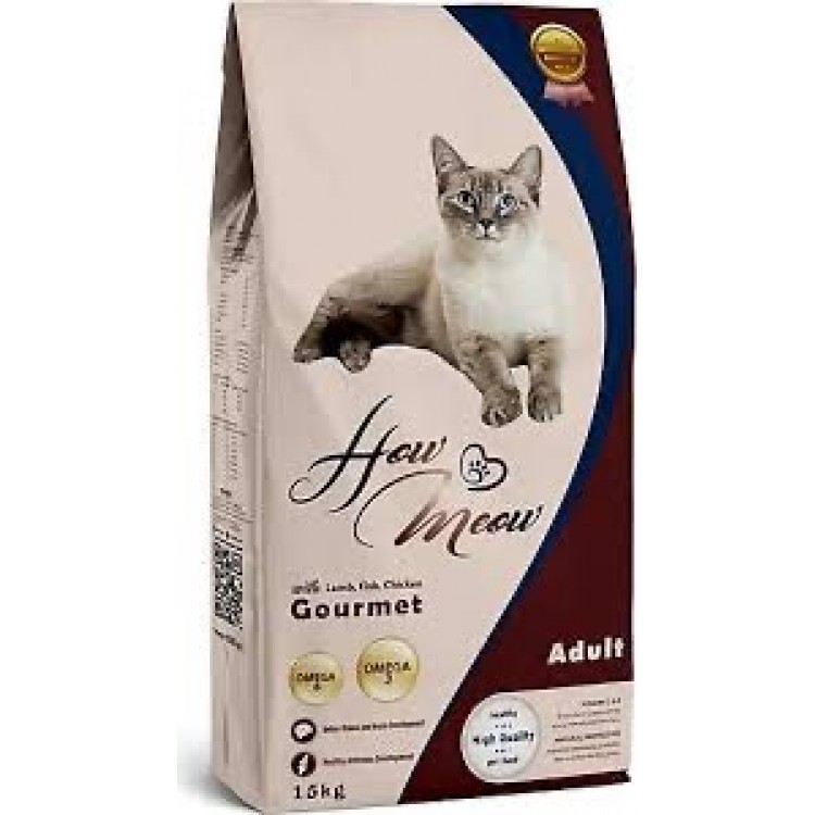 How Meow Premium Gurme Yetişkin Kedi Maması 15 KG