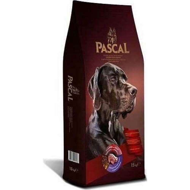 Pascal Kuzu Etli ve Pirinçli 15 kg Yetişkin Kuru Köpek Maması