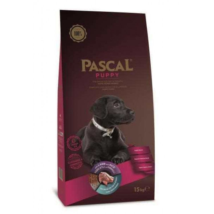 Pascal Kuzu Etli ve Pirinçli Yavru Köpek Maması 15